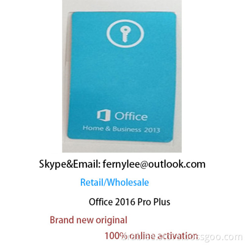 Wholesale Office2016 coa sticker OEM 100% Key online activation Retail
